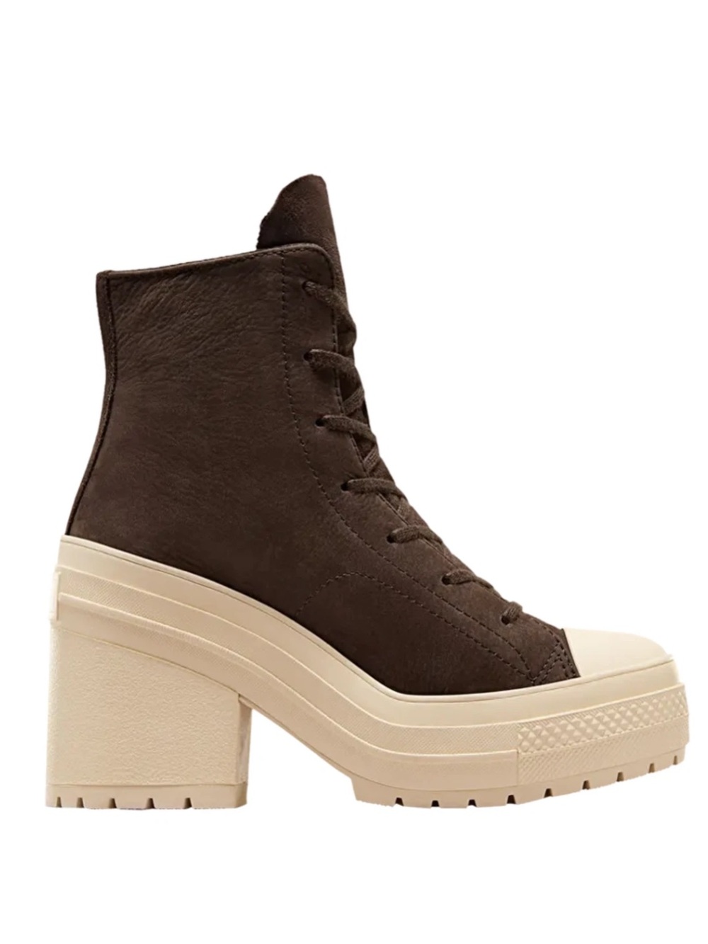 CONVERSE Chuck 70 De Luxe Heel A11542C Boots Coffee Brown - Picture 1 of 7